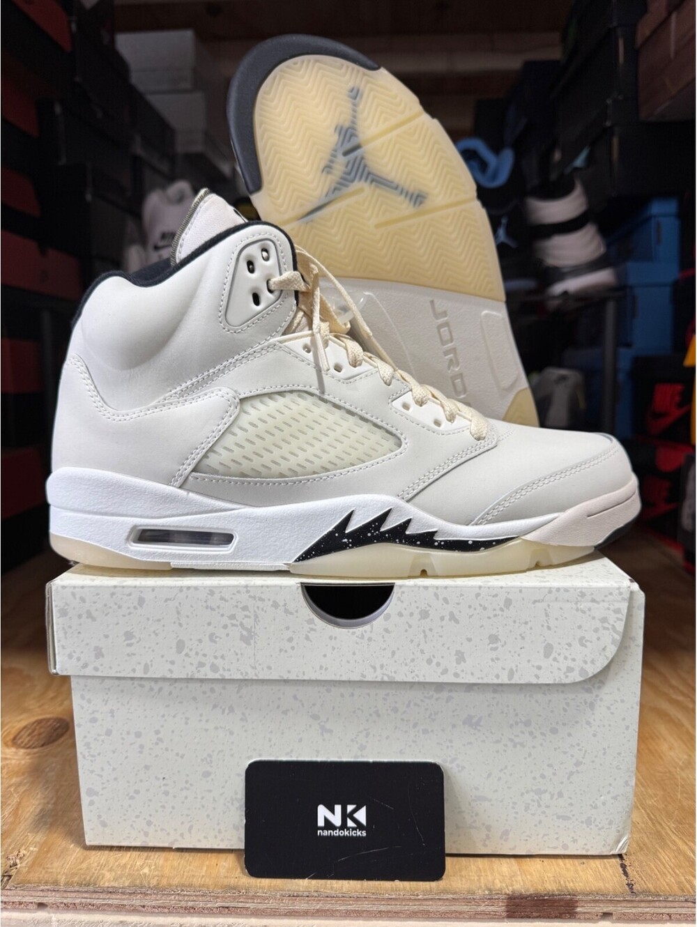 Air Jordan 5 Retro SE 'Sail' FN7405-100 BRAND NEW MENS SIZE 10